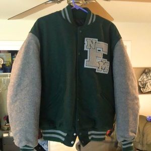 ENMU college varsity bomber jacket